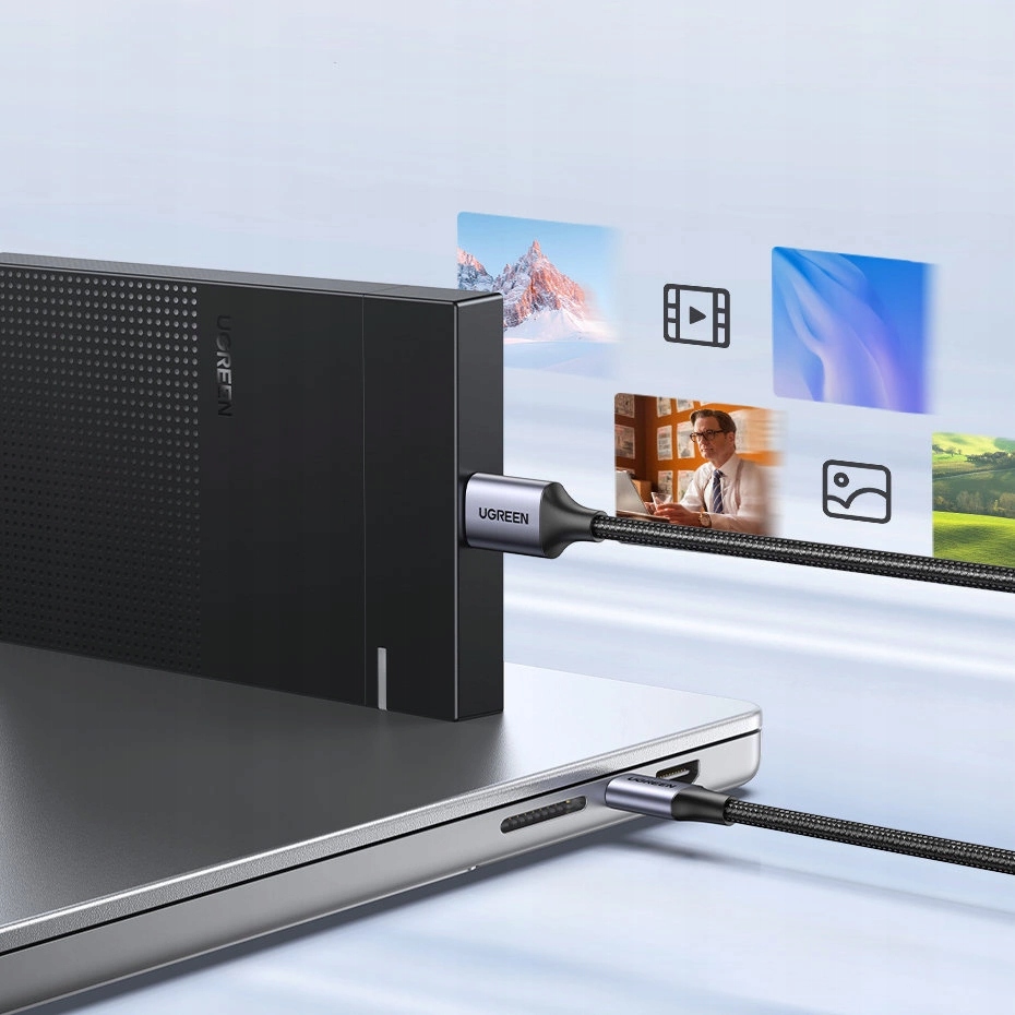 KABEL USB C / MICRO USB-B 3.0 UGREEN US565 5GB/S 3A 0.5M + GRATIS RYSIK Producent Ugreen