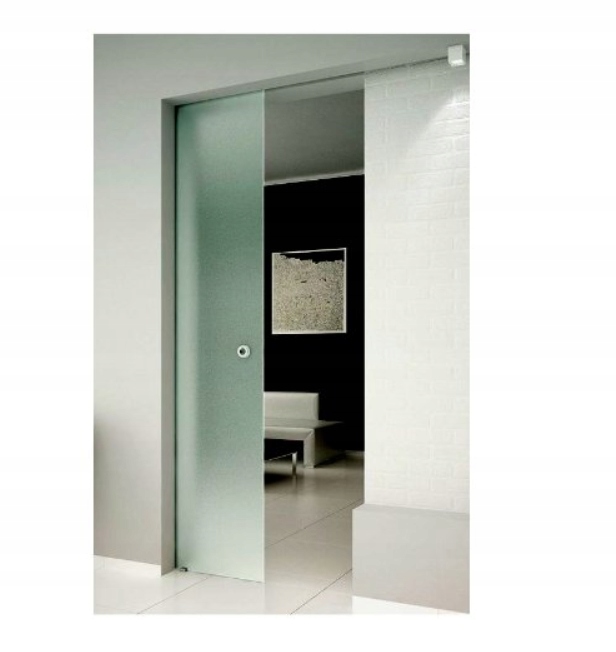 DRZWI SZKLANE W KASECIE BEZOŚCIEŻNICOWEJ ESTIMA