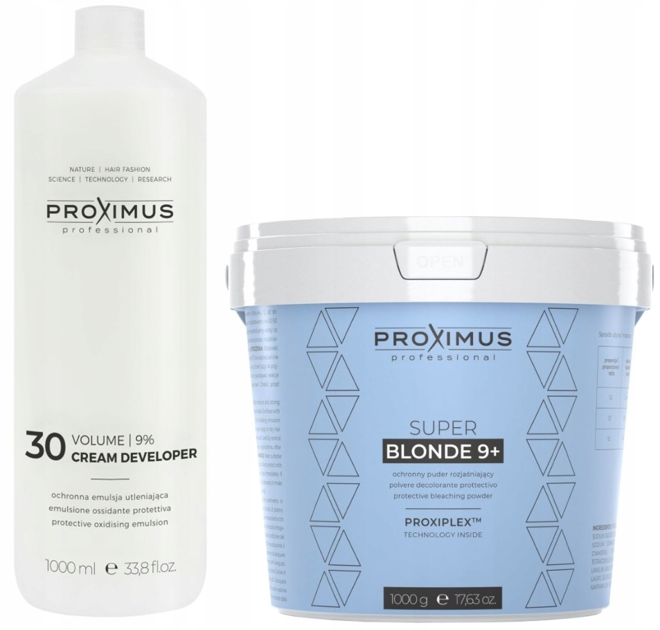 Emulsja utleniająca Oxydant 9% Rozjaśniacz Blonde 9+
