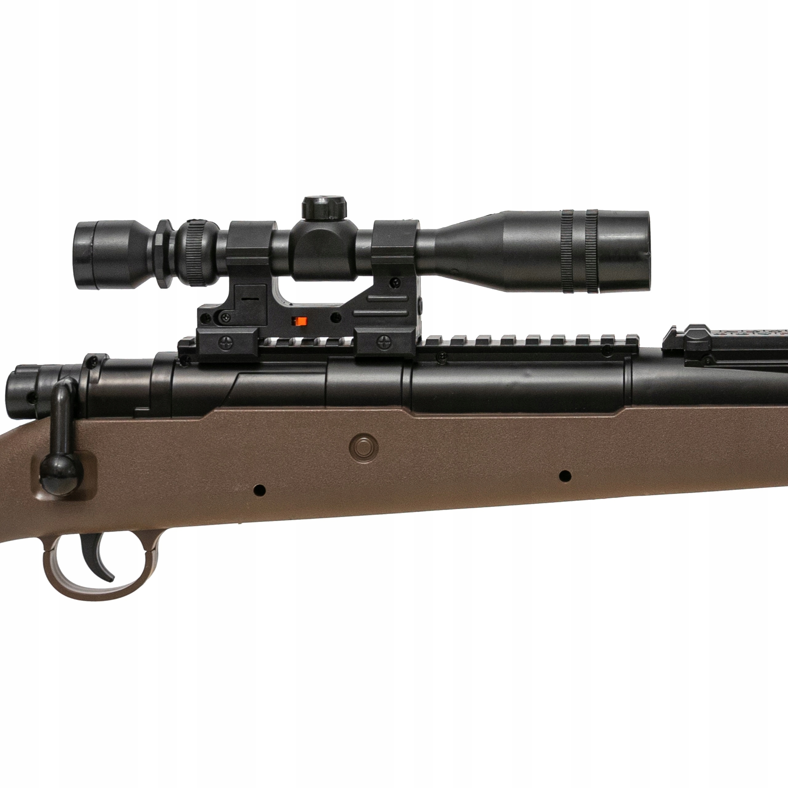 KARABIN SNAJPERSKI Z TŁUMIKIEM PISTOLET NA KULKI WIATRÓWKA Z GRATISAMI Kod producenta KARABIN SNAJPERSKI