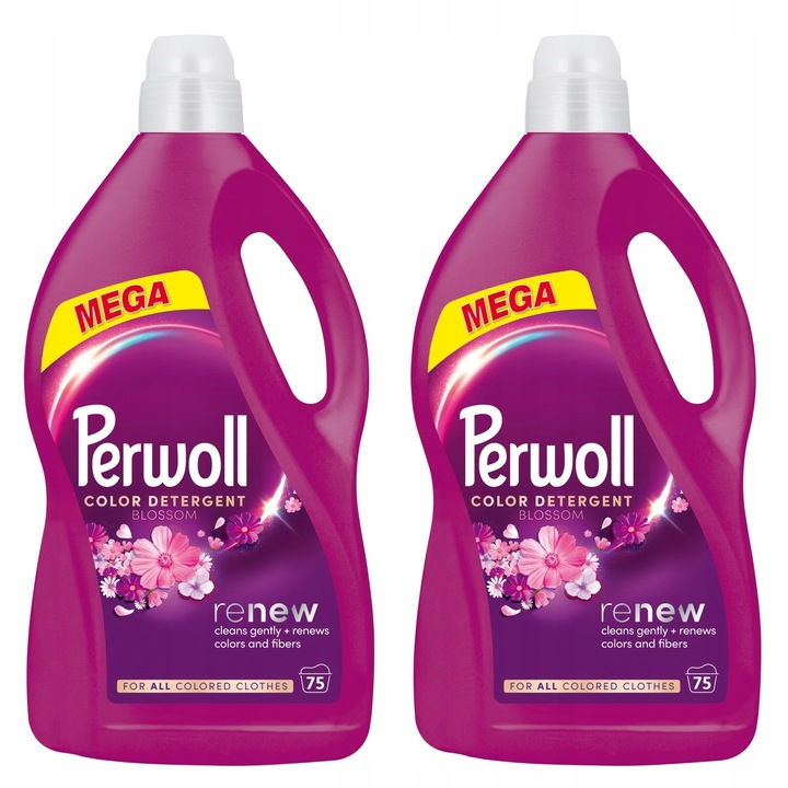 Levně Perwoll Renew Blossom płyn do prania 150 prań 2x3,75l