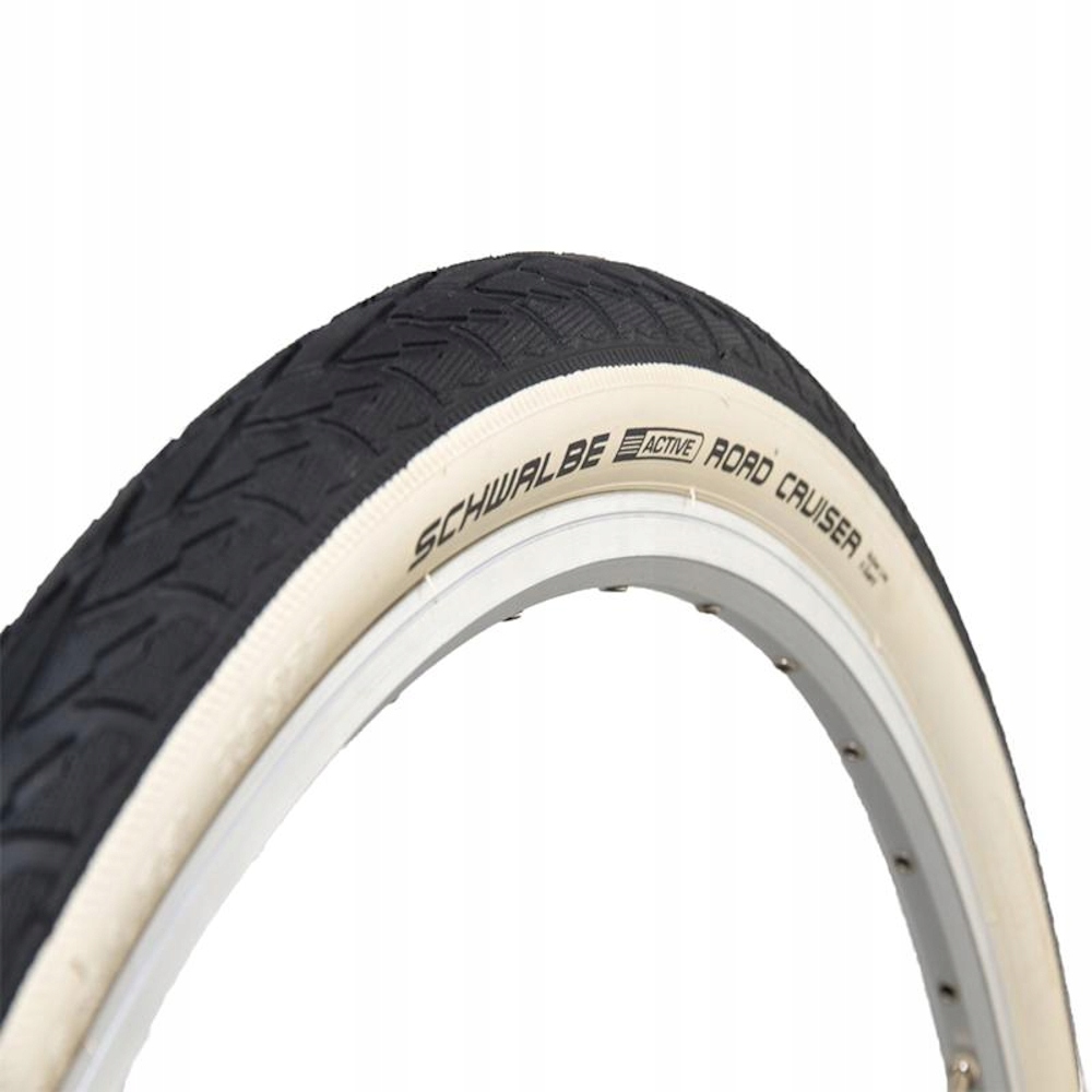 

Opona Schwalbe Road Cruiser 28x1.75 beżowy bok