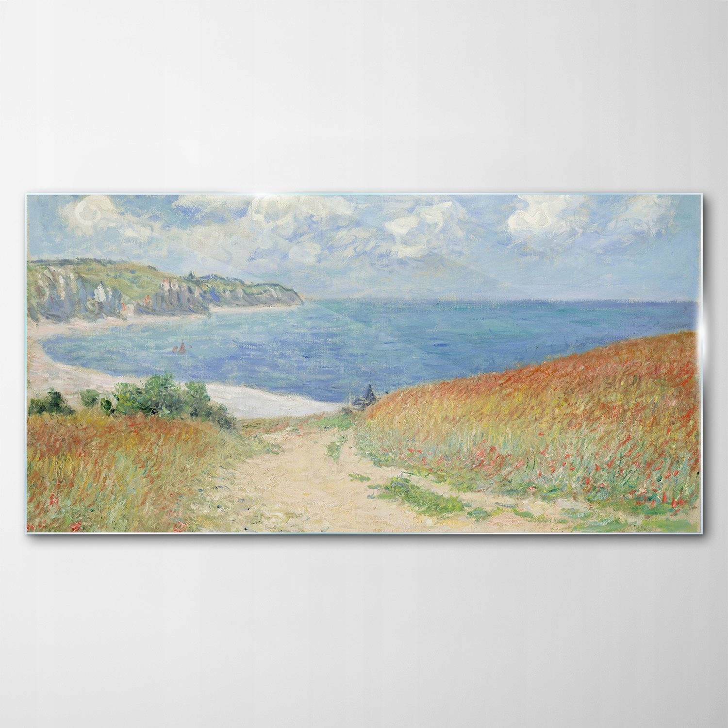 

Obraz na Szkle Dekor Claude Monet Pourville 120x60