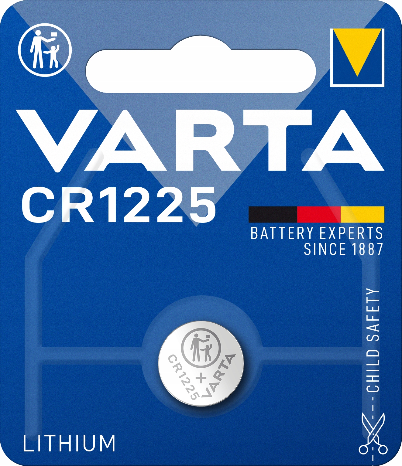 

1x Bateria Guzikowa Varta CR1225 48mAh 3V Litowa