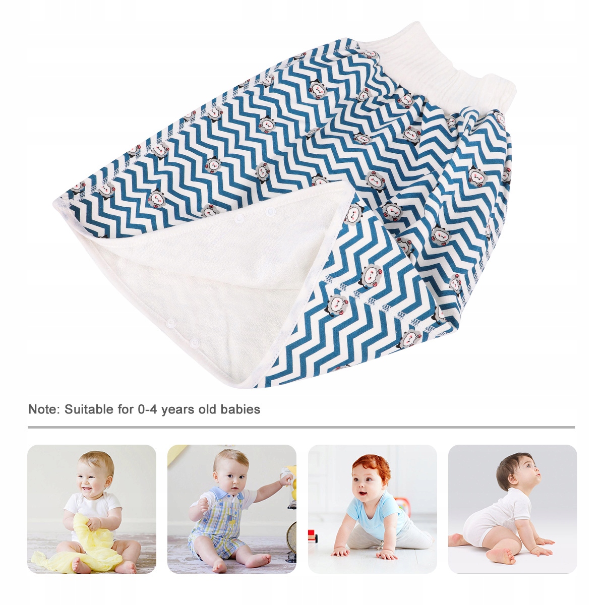 SPÓDNICE PIELUSZKOWE DO PRANIA SPÓDNICA DLA NIEMOWLĄT Kod producenta 8654017