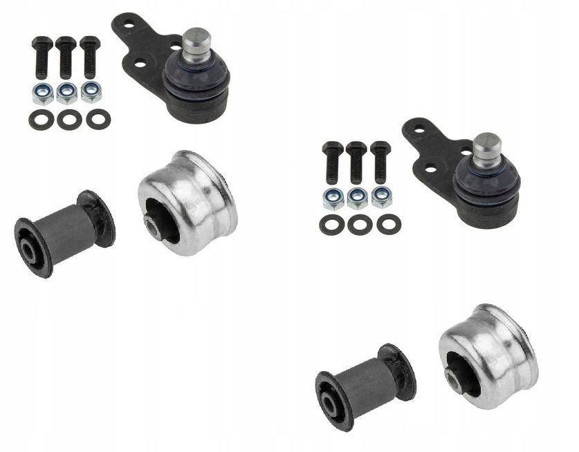 Čepky Čepů Kyvadla Pouzdra Ford Mondeo III 2000-2007 Přední Sada 8KS