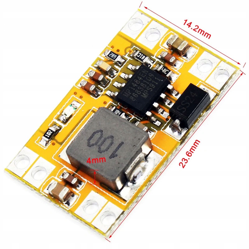 

Przetwornica napięcia 3,3V MP1484EN obniżająca