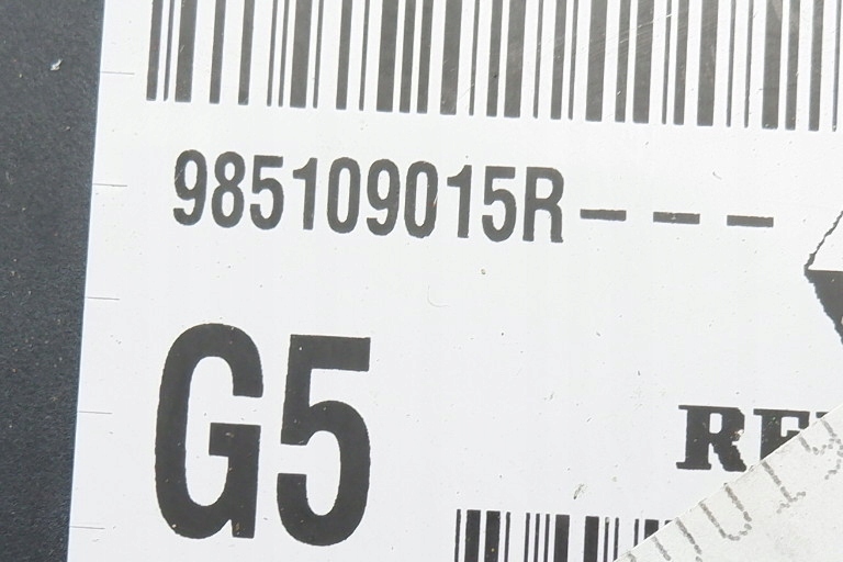 modulo SENSOR airbag airbag RENAULT MEGANE III 985109015R