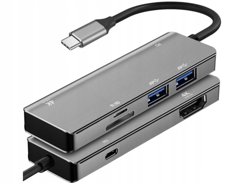 Hub Art OEM-C16 Usb Typu C, Pasywny