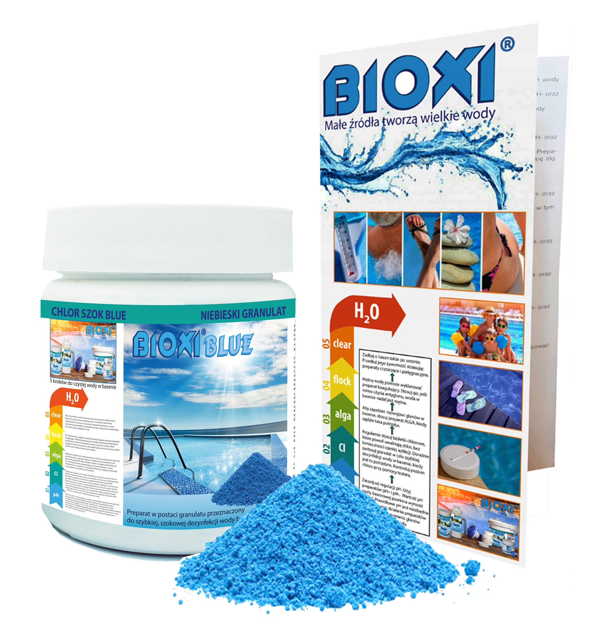 

Chlor Szok Blue Granulat Do Basenu Niebieski