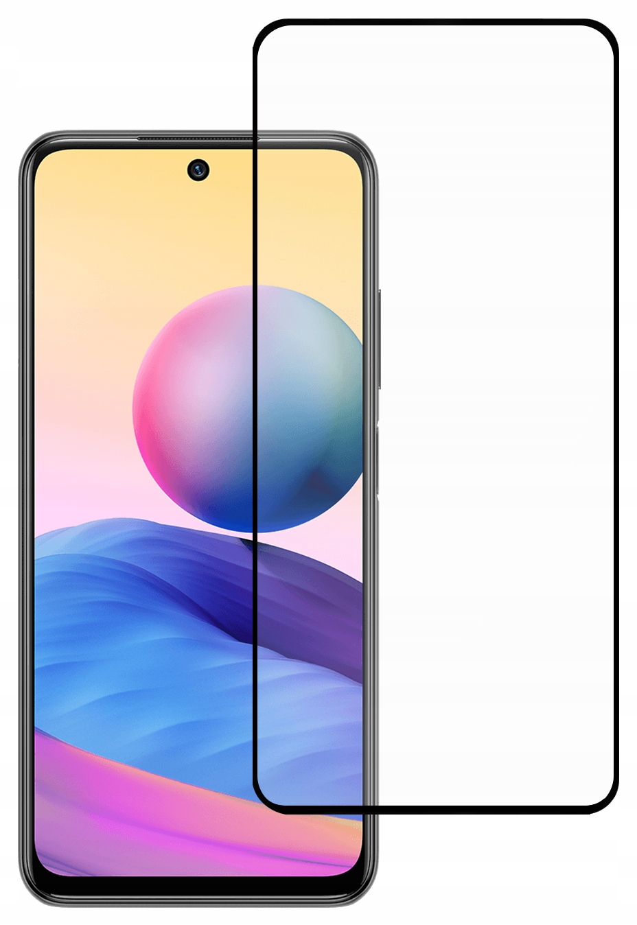 

Szkło Hartowane Czarne Do Xiaomi Redmi Note 10 5G