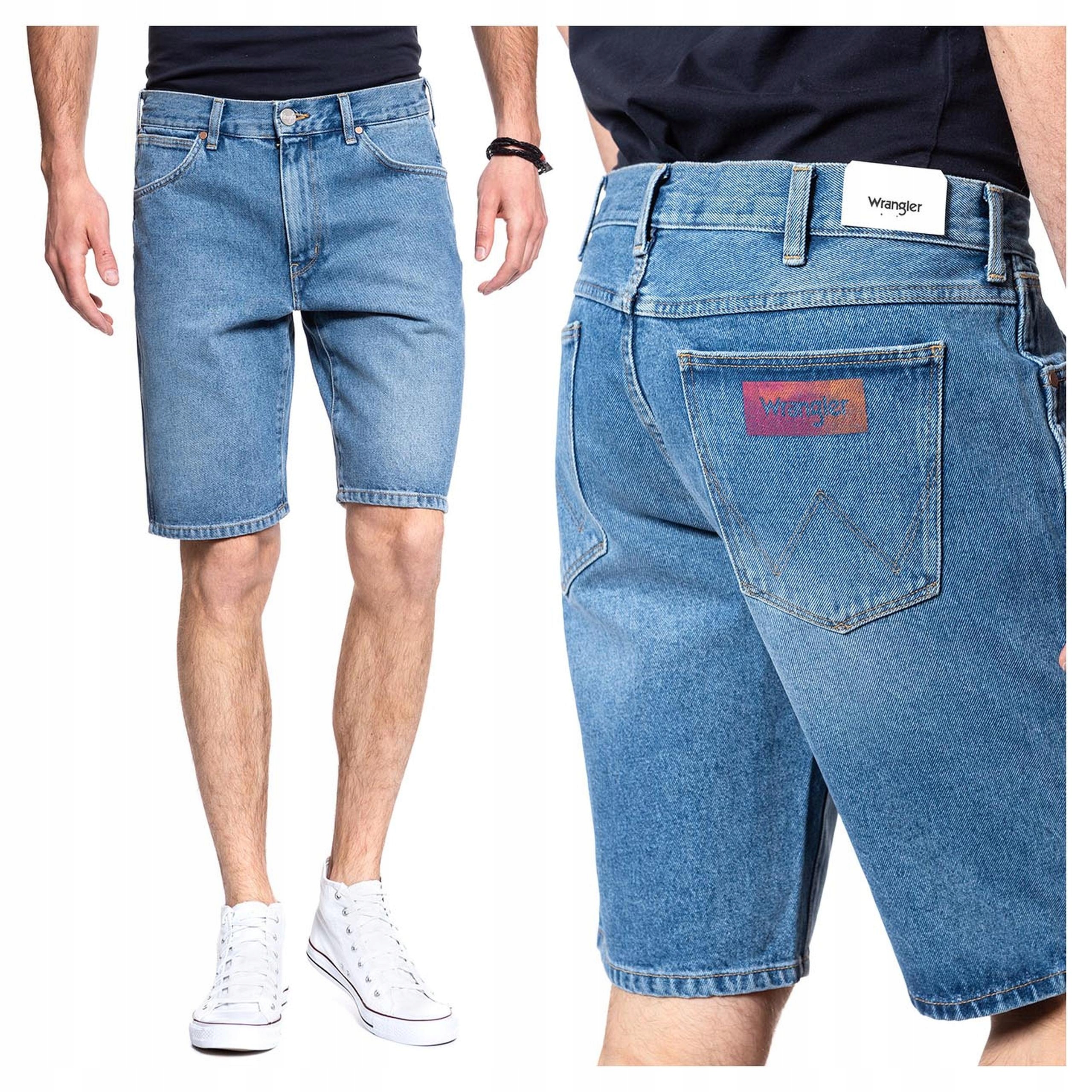 Wrangler Denim Short W29 Pánské džínové šortky