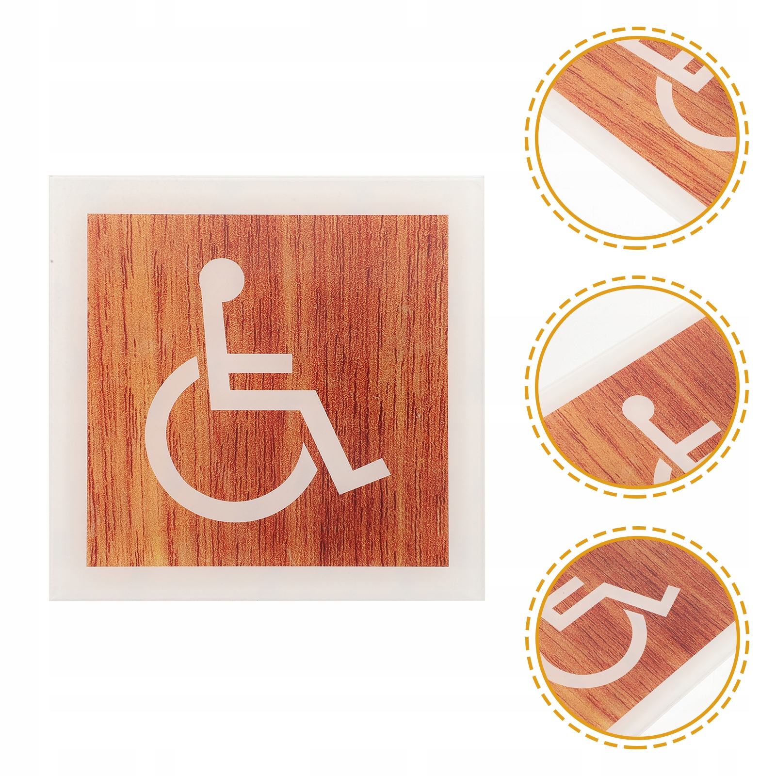 Znak toalety dla wózków inwalidzkich EAN (GTIN) 3269040014034