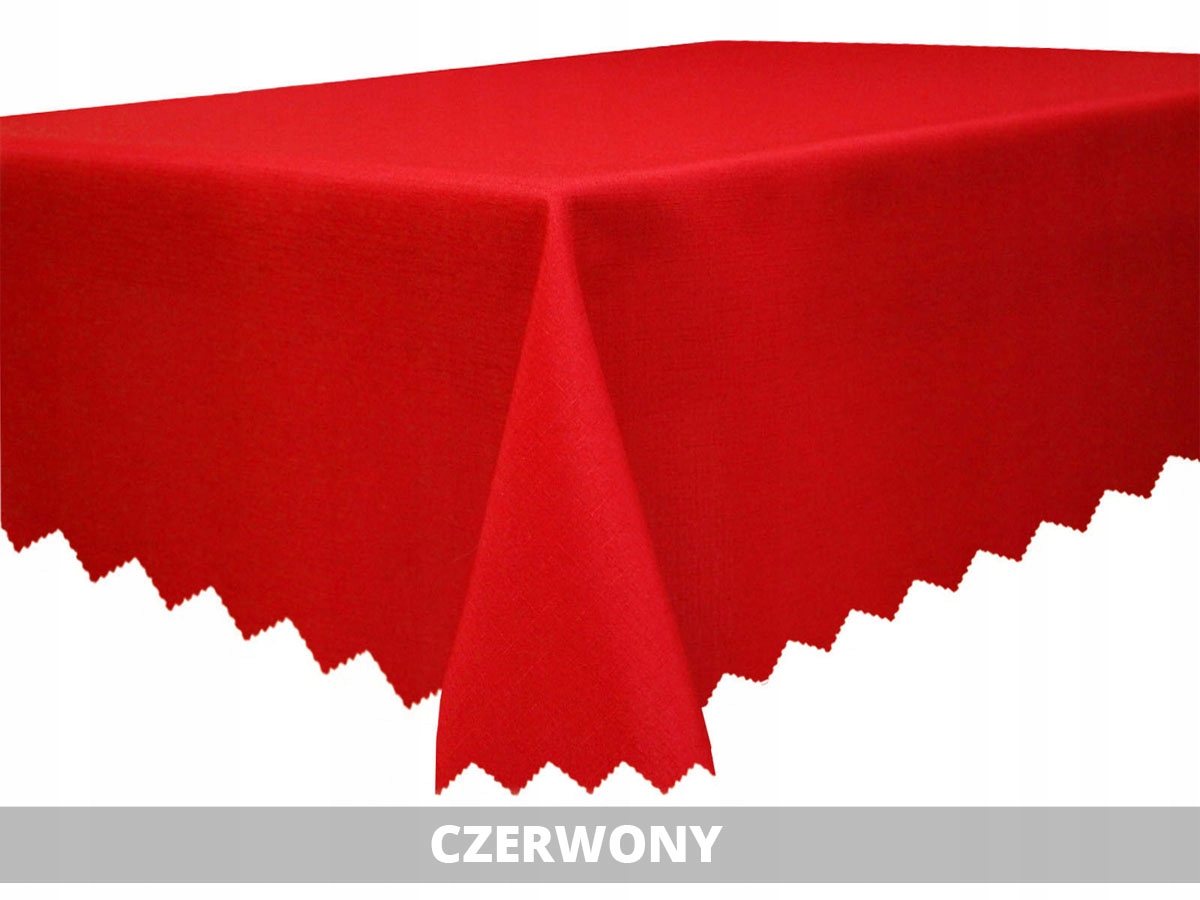 Obrus plamoodporny długi 80/420 cm WYBÓR KOLORÓW Kształt prostokątny