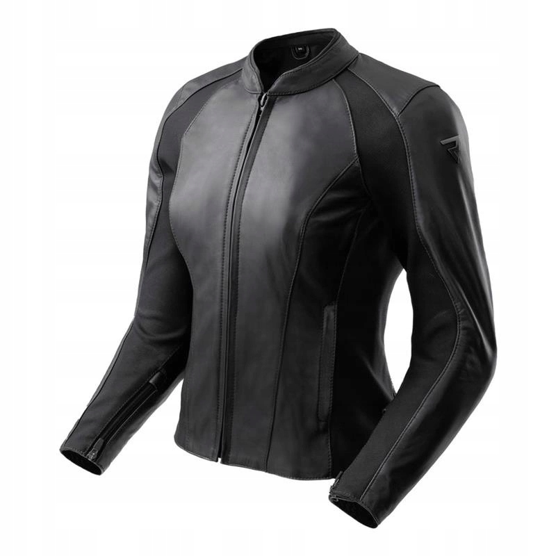 Kožená motocyklová bunda Rebelhorn Siena Lady Black čierna Darčeky