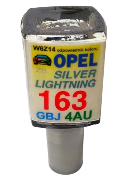 Arasystem Lakier Samochodowy 10ML Opel 163 4AU Silver Lightning
