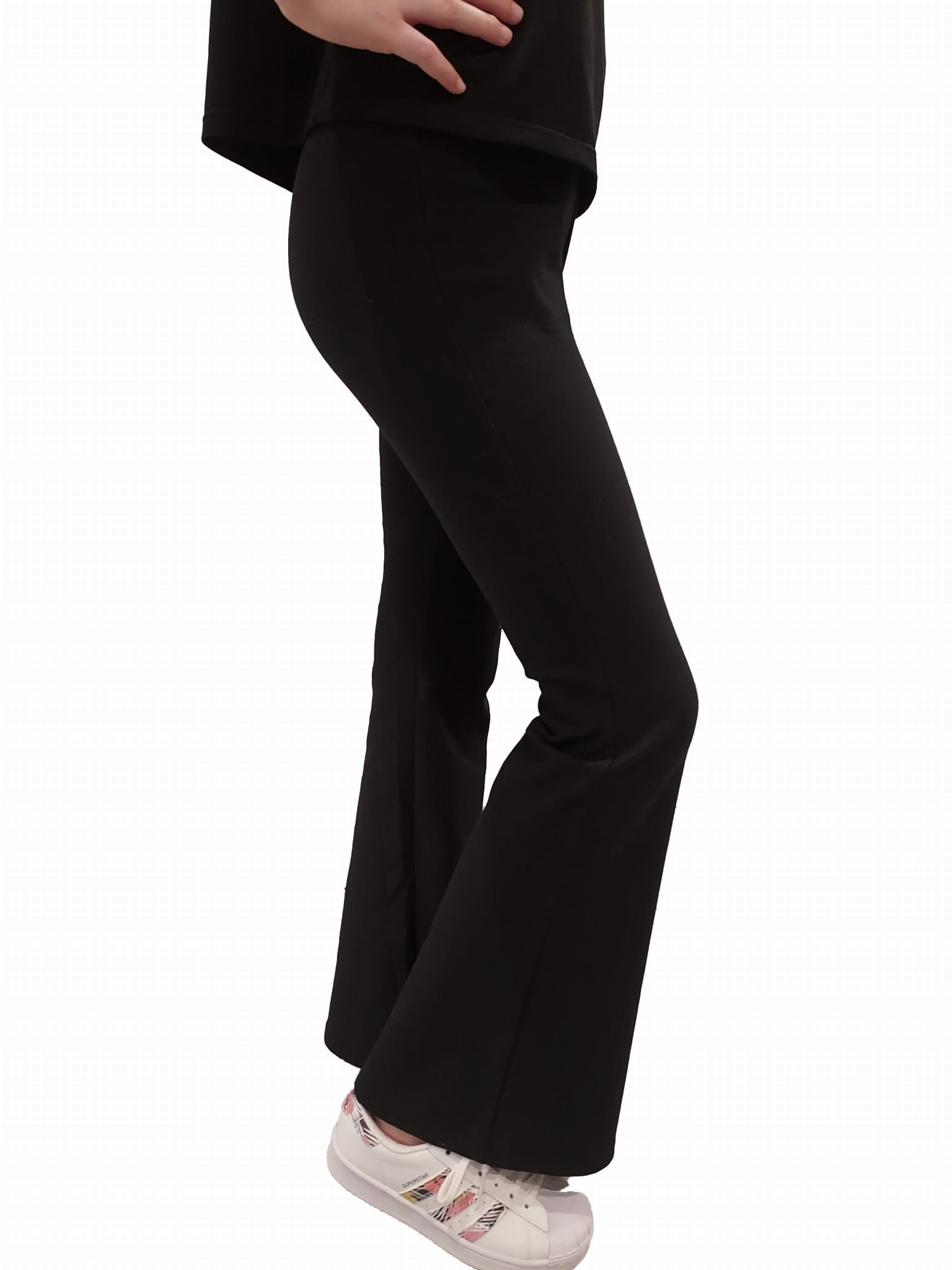 

Legginsy dzwony czarne 158