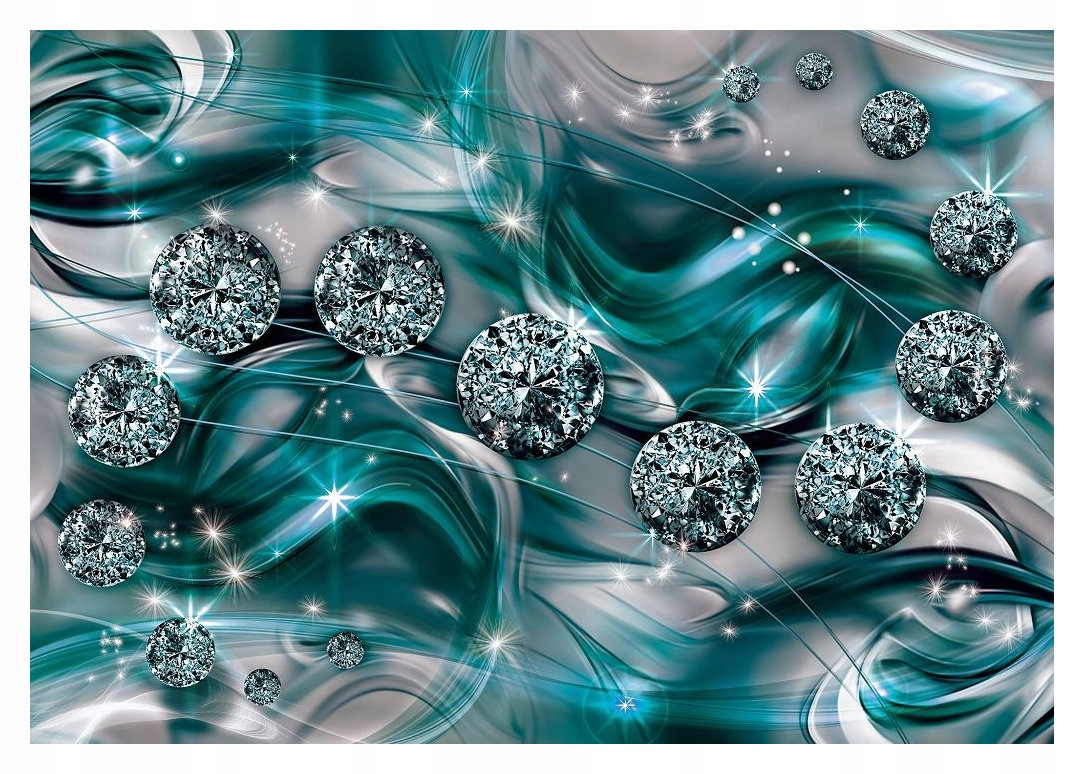 Fototapeta vlies Diamantová abstrakcia lesk na stenách 416x254 lepidlo