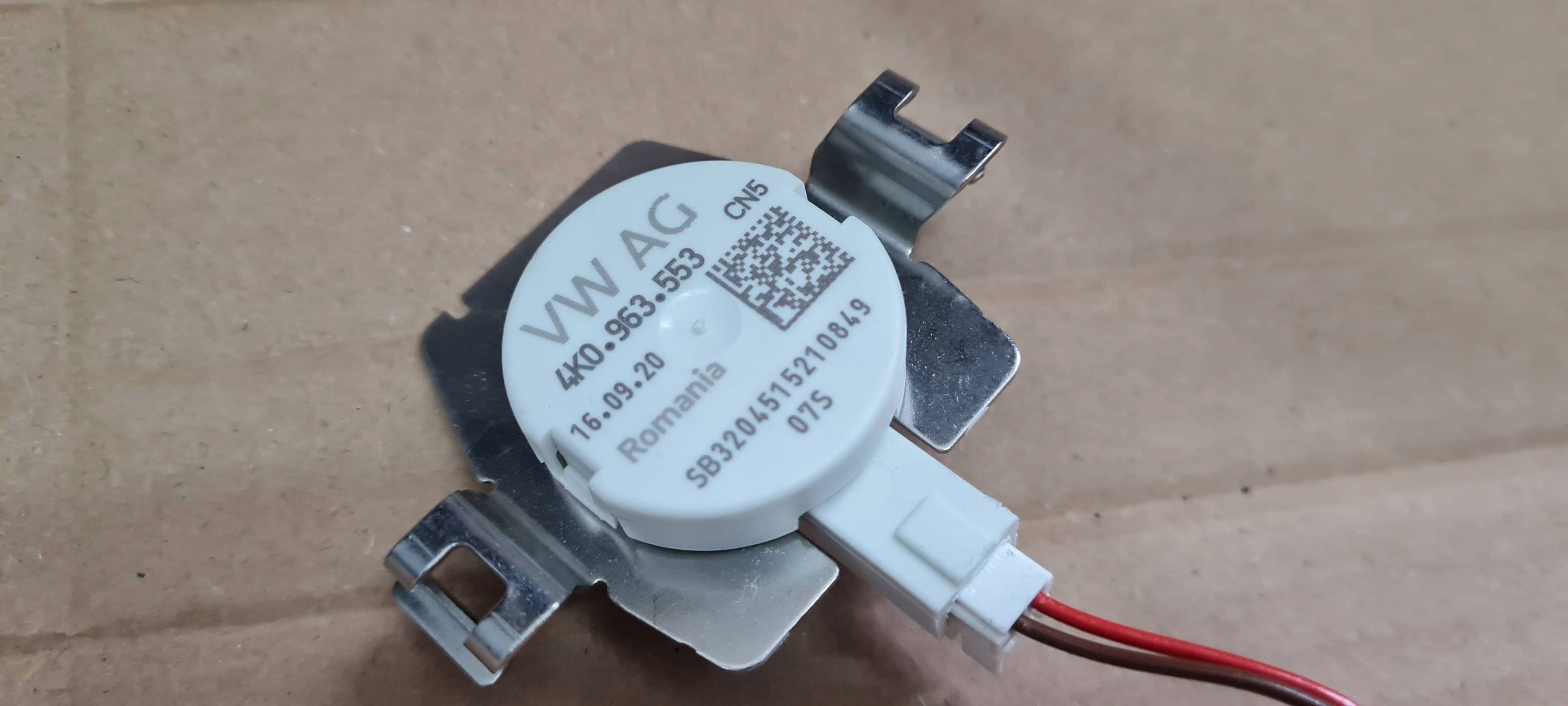 A6 C8 4K Sensor ZAJETOSCI ZAJECIA SITZ 4K0963553 VW AUDI