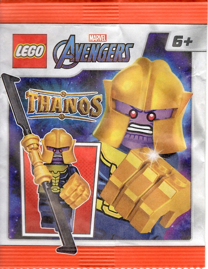 LEGO MARVEL AVENGERS FIGURKA THANOS SH696 242215 76170 SASZETKA