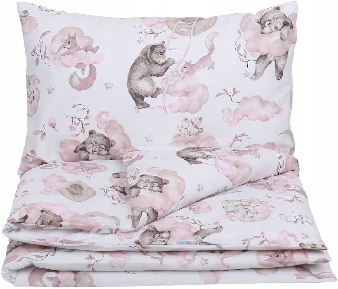 POSTEĽNE DO POSTIERKY 120x60 DETSKÉ BABY 120X90 cm 2 KUSY BABYMAM