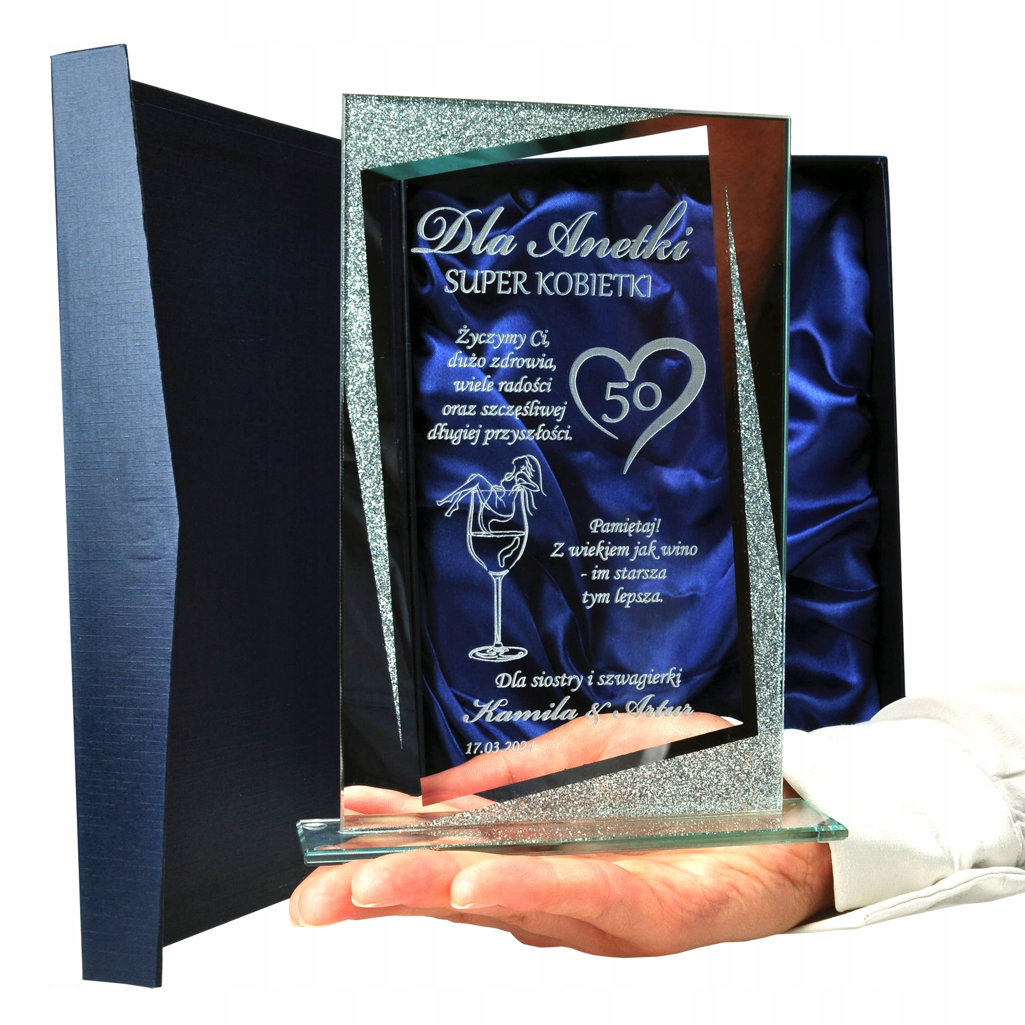 Podziękowanie dla Rodziców na ślub wesele Urodziny 1-99 Pamiątka