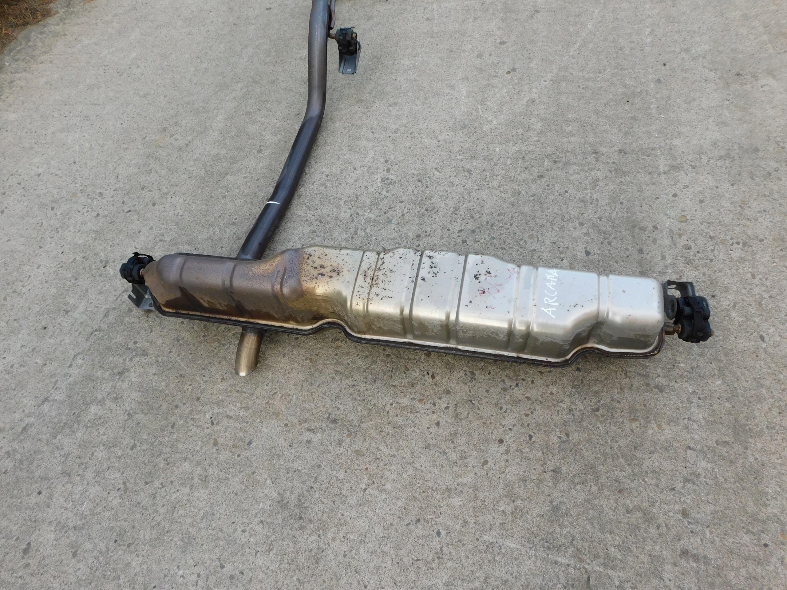 Renault Arkana DPF catalyst complete uklad exhaust OEM