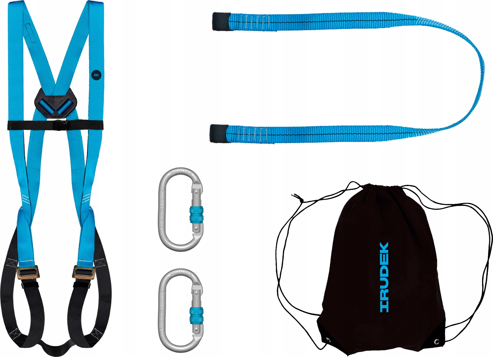 Szelki bezpieczeństwa zestaw do pracy na wysokości Irudek Himalaya L-XL