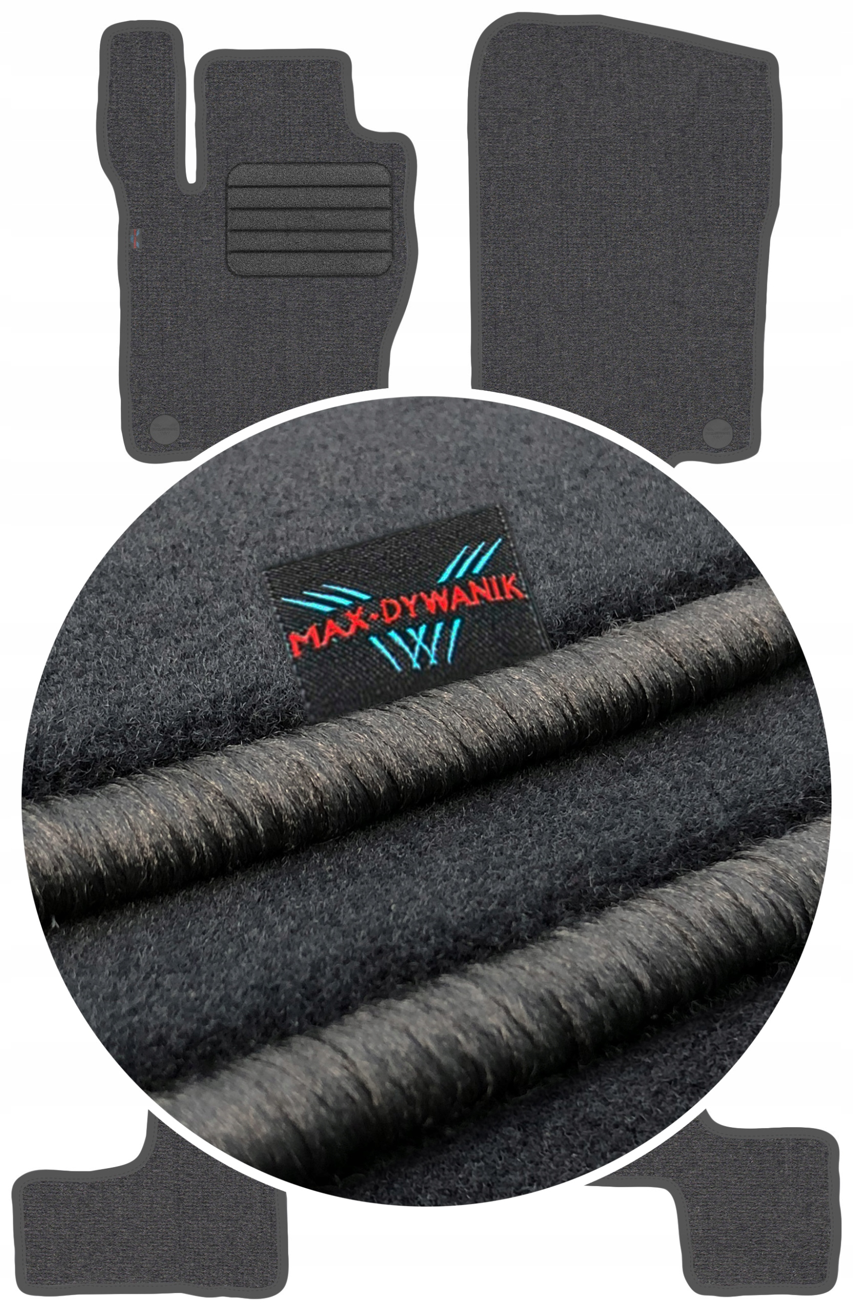 Mercedes Gls 7os 2015-2019 Koberce do auta