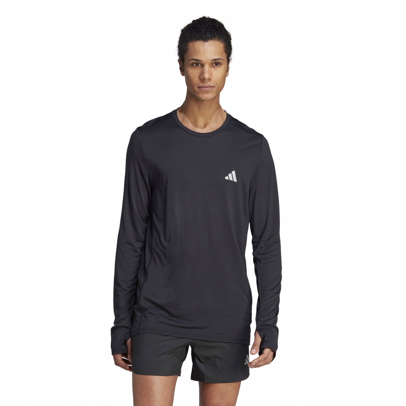 Pánská mikina adidas Run It Long Sleeve Sweatshirt