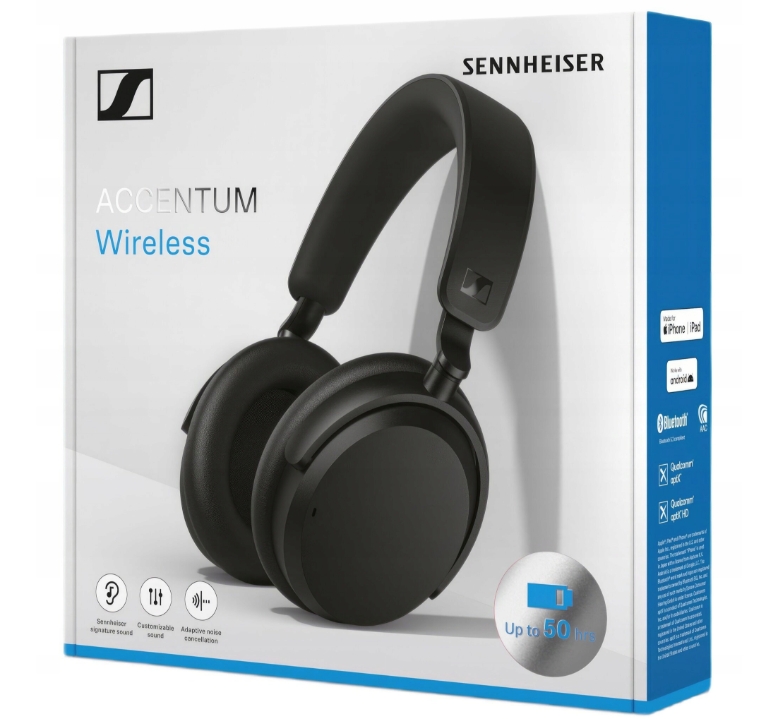 Słuchawki bezprzewodowe nauszne Sennheiser Accentum