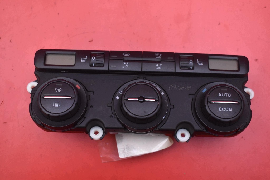 control panel air conditioning devices KLIMY 742410-60 SKODA OCTAVIA 2 II 04-08
