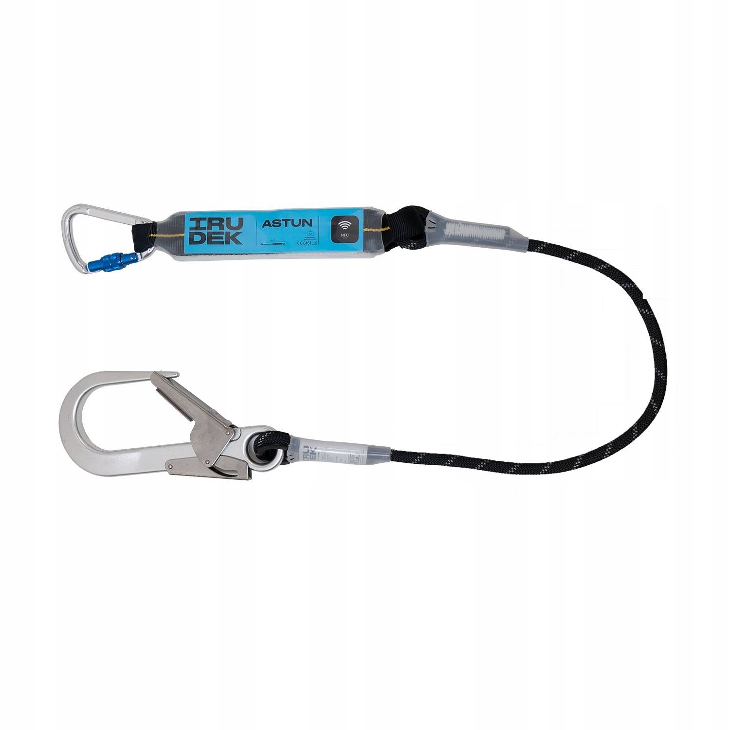 Lonża lina z amortyzatorem Irudek Astun 372 140HSA 140kg En 355