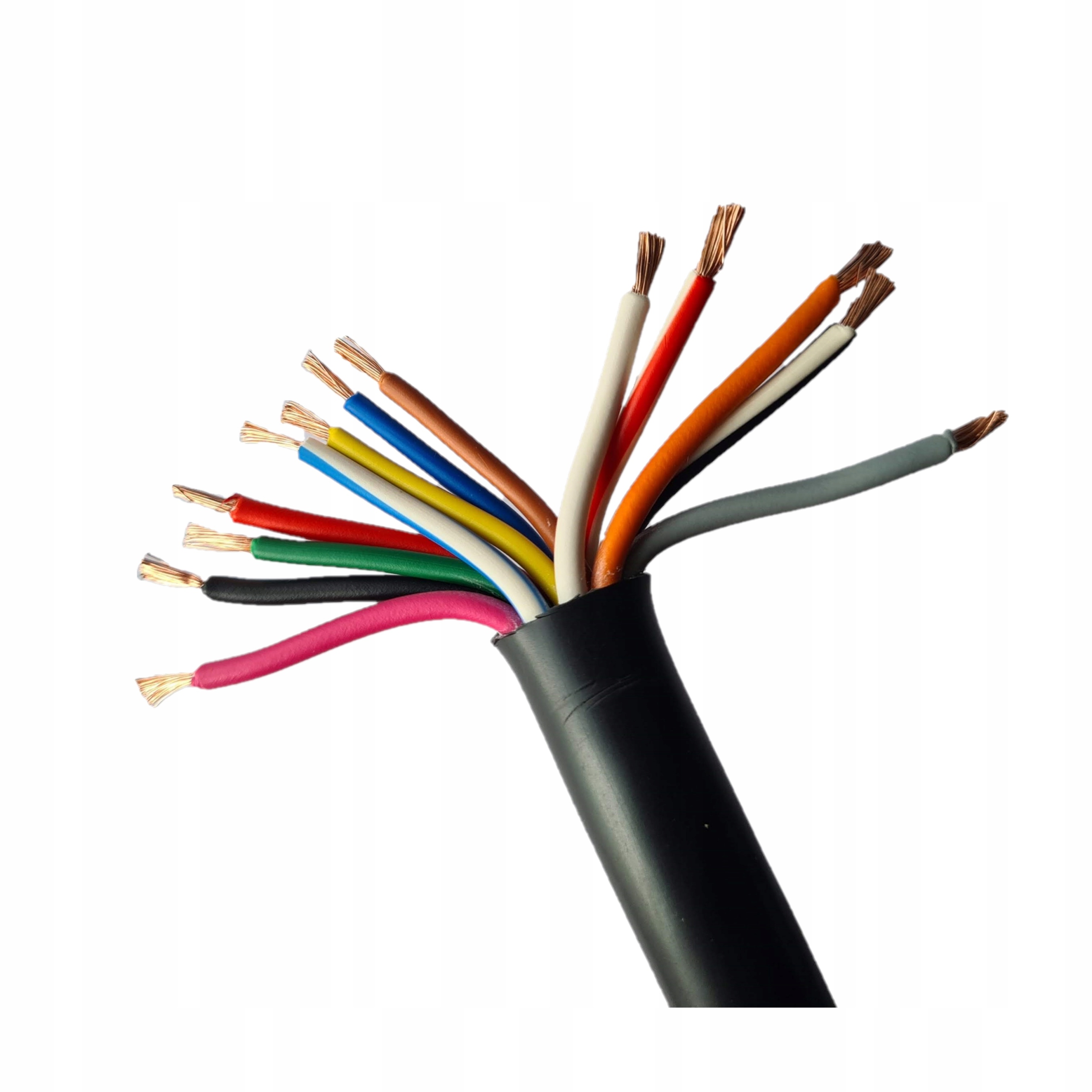

Przewód samochodowy YLY-s 8x0,75 5x1,50mm² 12V 24V