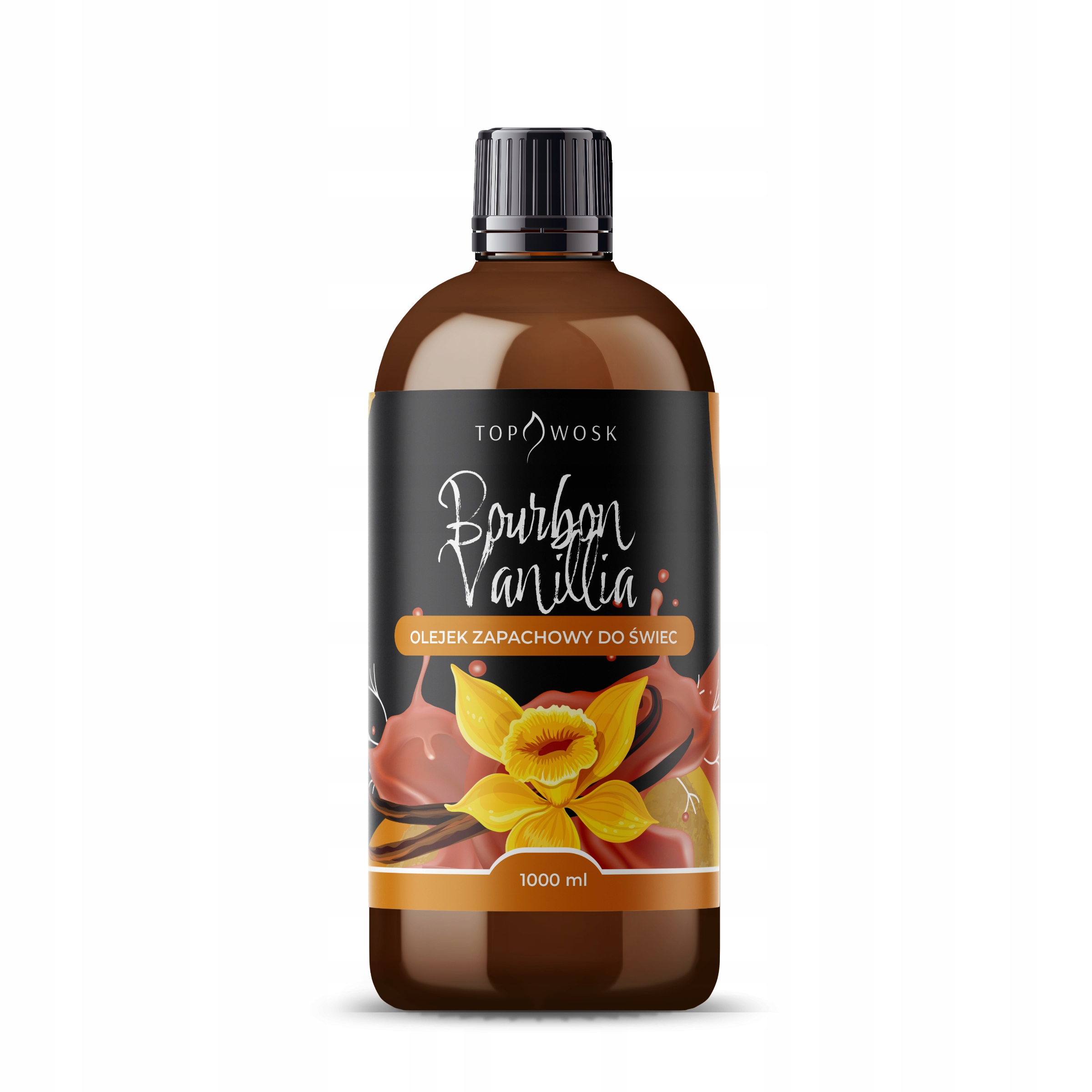 Vôňa do voskových sviečok parafínu vonný olej Bourbon Vanillia 1000 ml