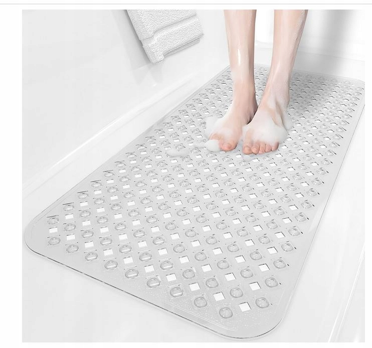 Mata antypoślizgowa do wanny 88X40 przezroczysta Jakość