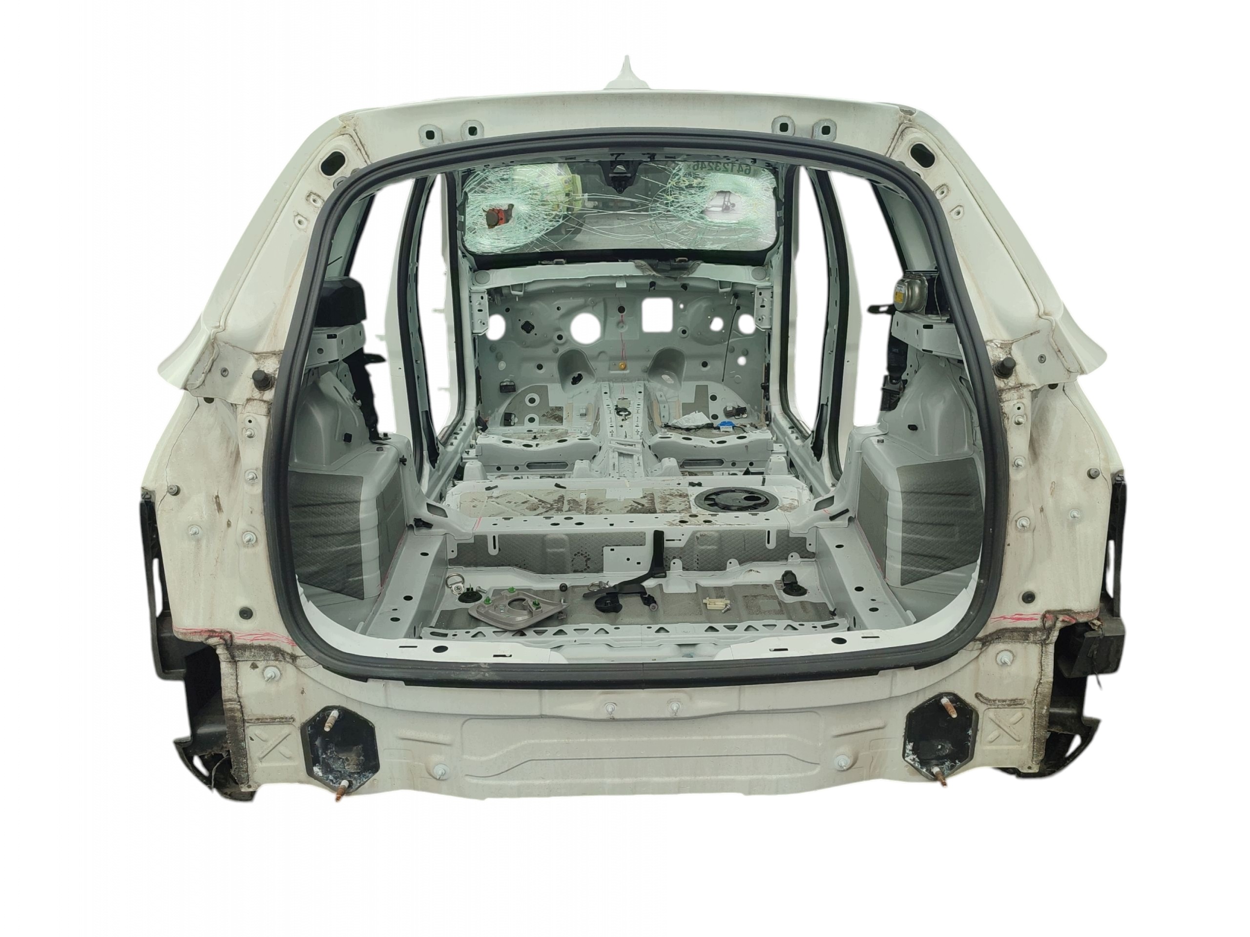 supporto lamierato posteriore coppa BMW X1 F48 (2015-2019) codice LAKIERU ALPINWEISS III (300)