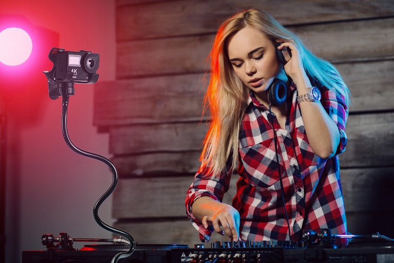 STOJAK STATYW HOLDER DO SMARTFONA KAMERKI NA KLIPS KALMRĘ DO STOŁU Marka Webski