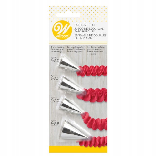 

Wilton Tylki cukiernicze falbanki 86,100,102,125