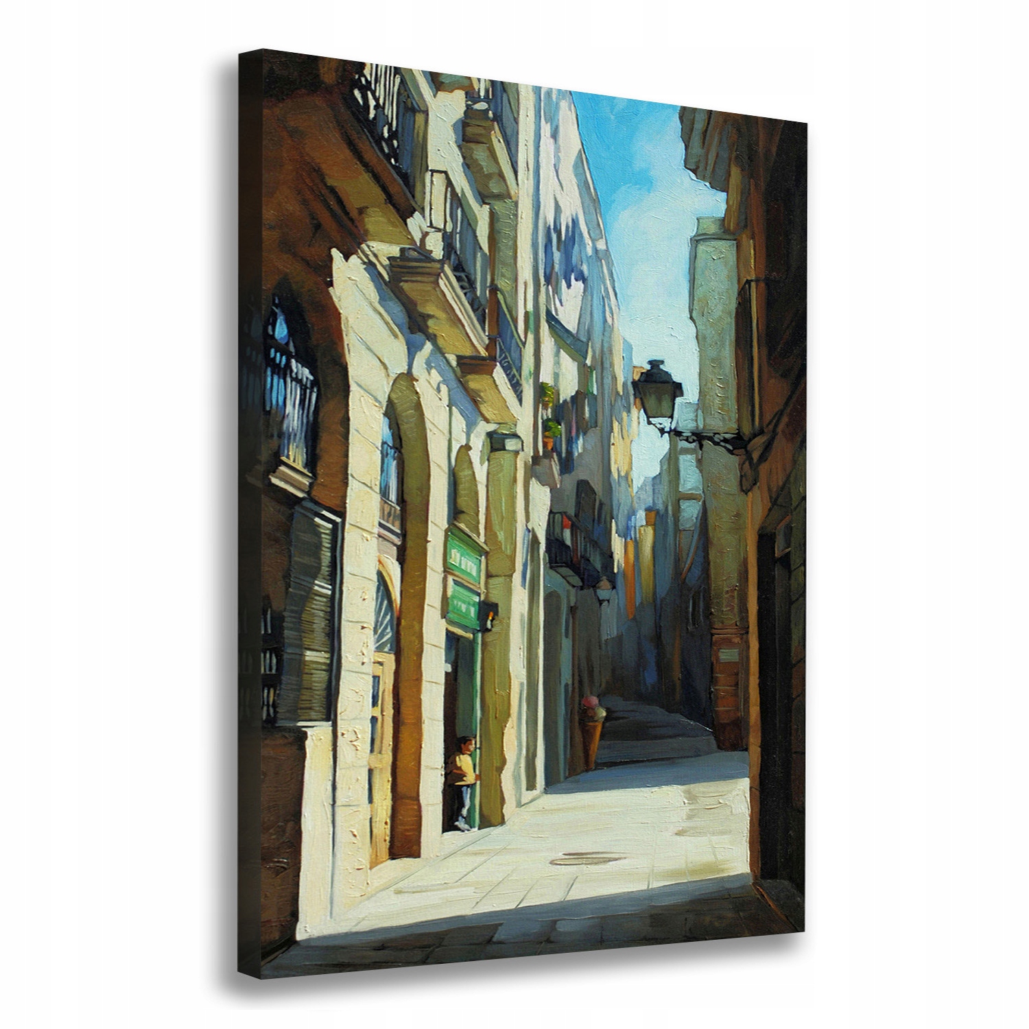 

Foto obraz na płótnie Ulice Barcelony 70x100 cm