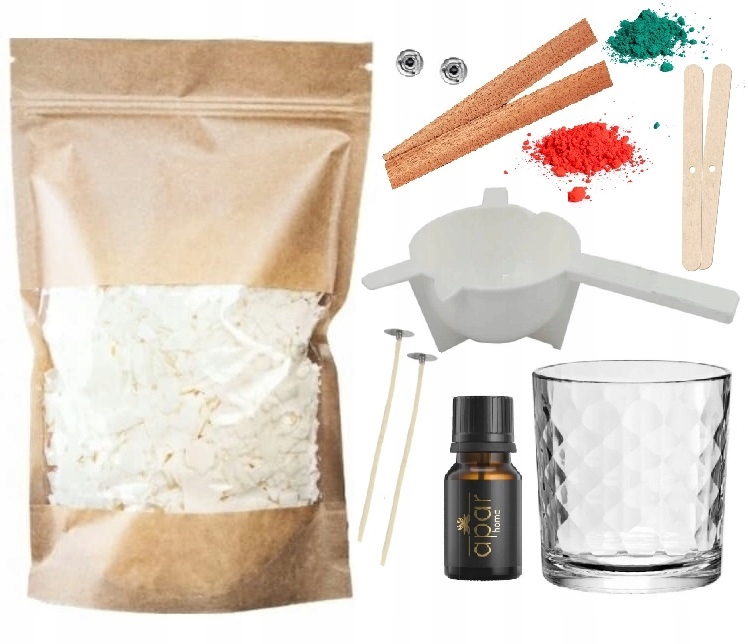 ZESTAW DO SAMODZIELNEGO ROBIENIA ŚWIEC ŚWIECZEK