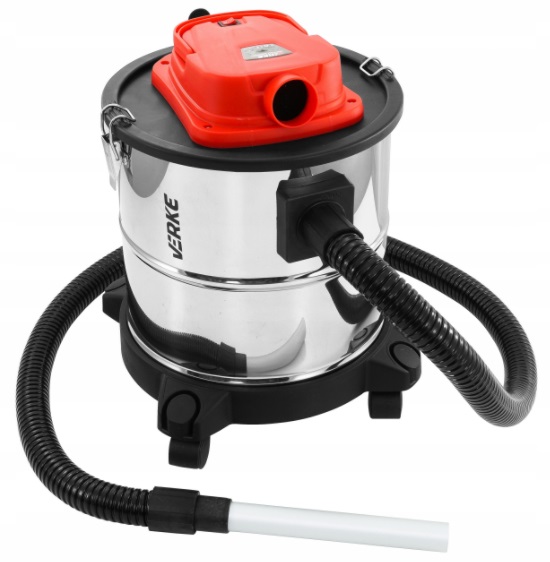 ODKURZACZ KOMINKOWY POPIOŁU PYŁU 1200W 20L VERKE Marka Verke