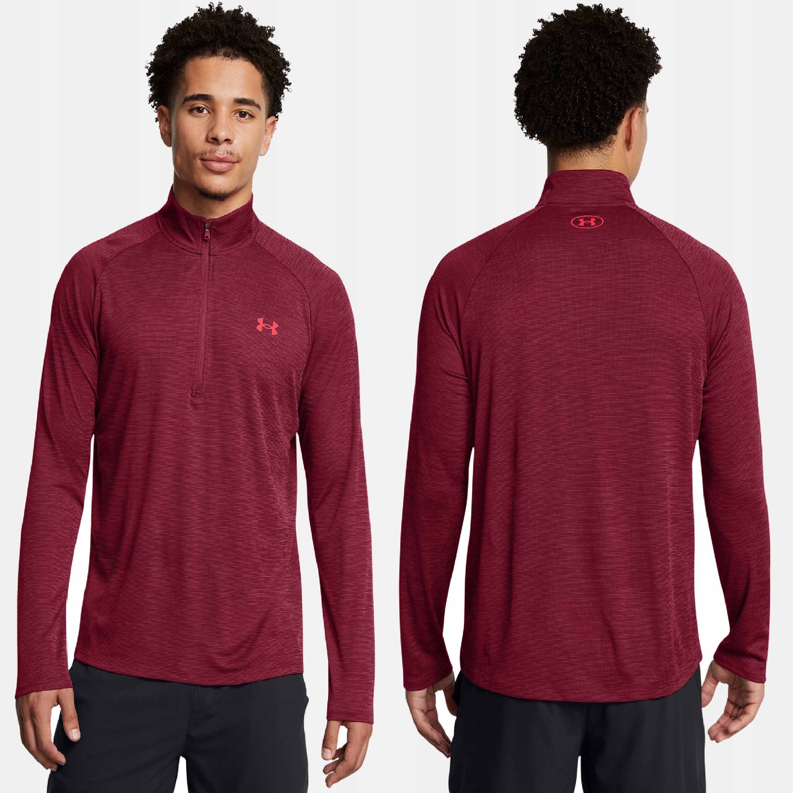 Bluza Męska Longsleeve Under Armour Koszulka Treningowa Szybkoschnąca XXL