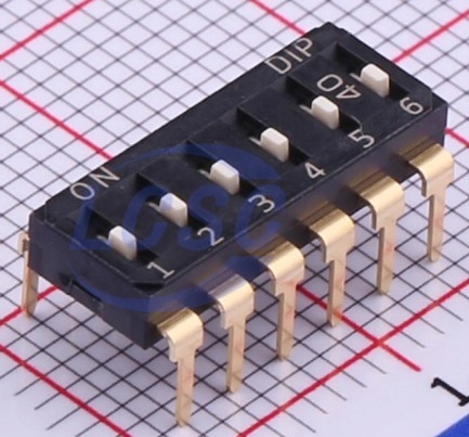 

Przełącznik Dip-switch 6-pozycyjny Diptronics