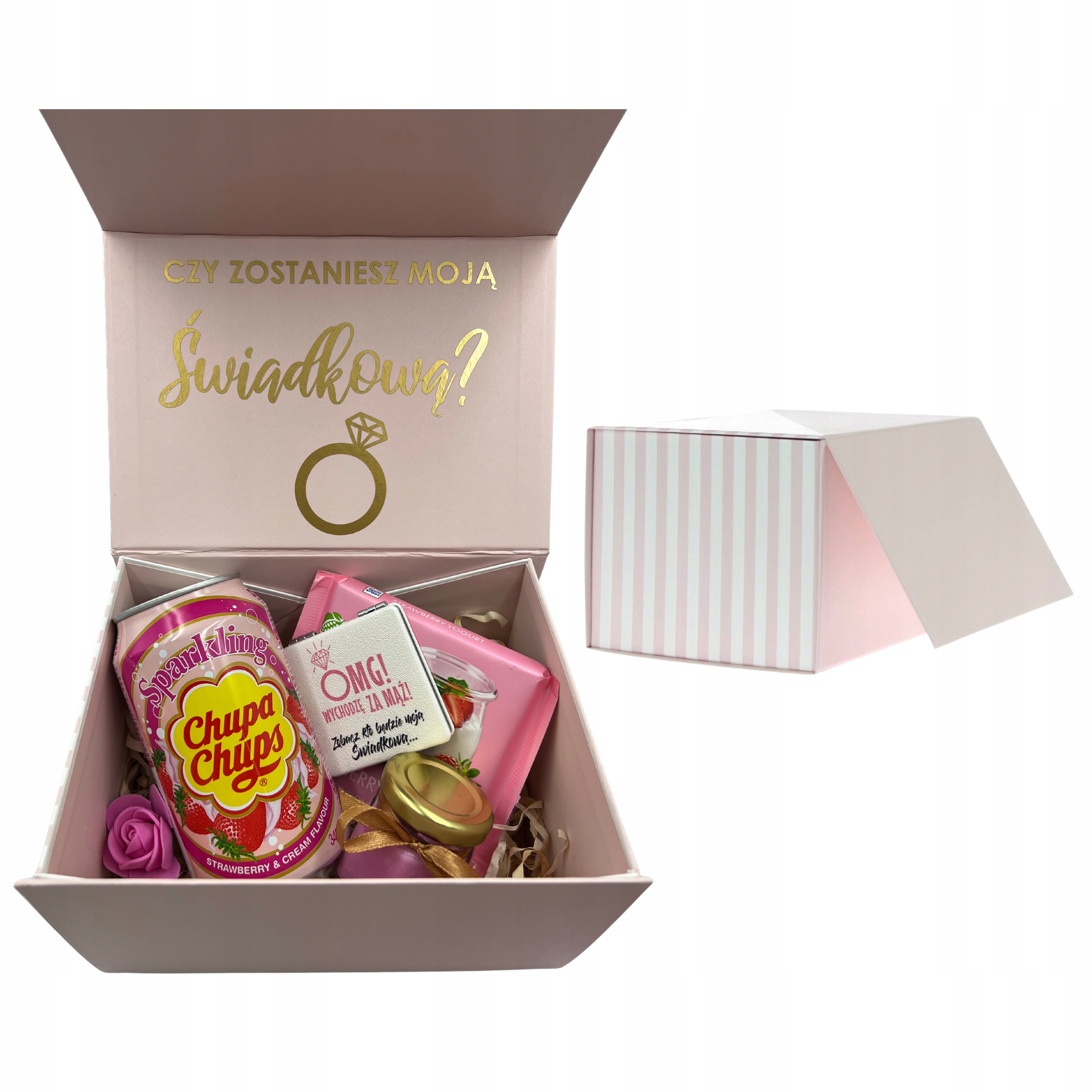 Krabička Box Žádost o svědectví Svědkyně Svatba