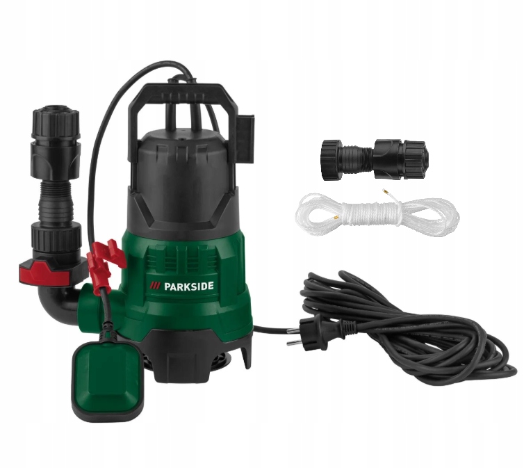 Parkside Ponorná pumpa na špinavú vodu Petps 400 A1