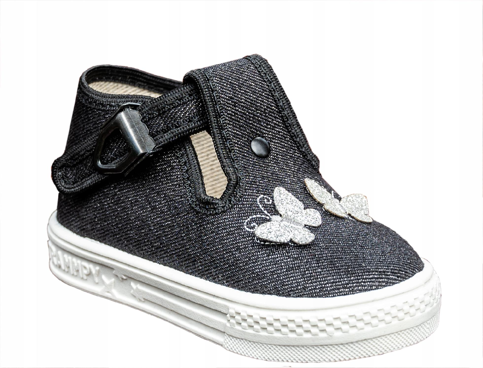 

Zetpol kapcie tenisówki dziewczęce Sara czarna 20