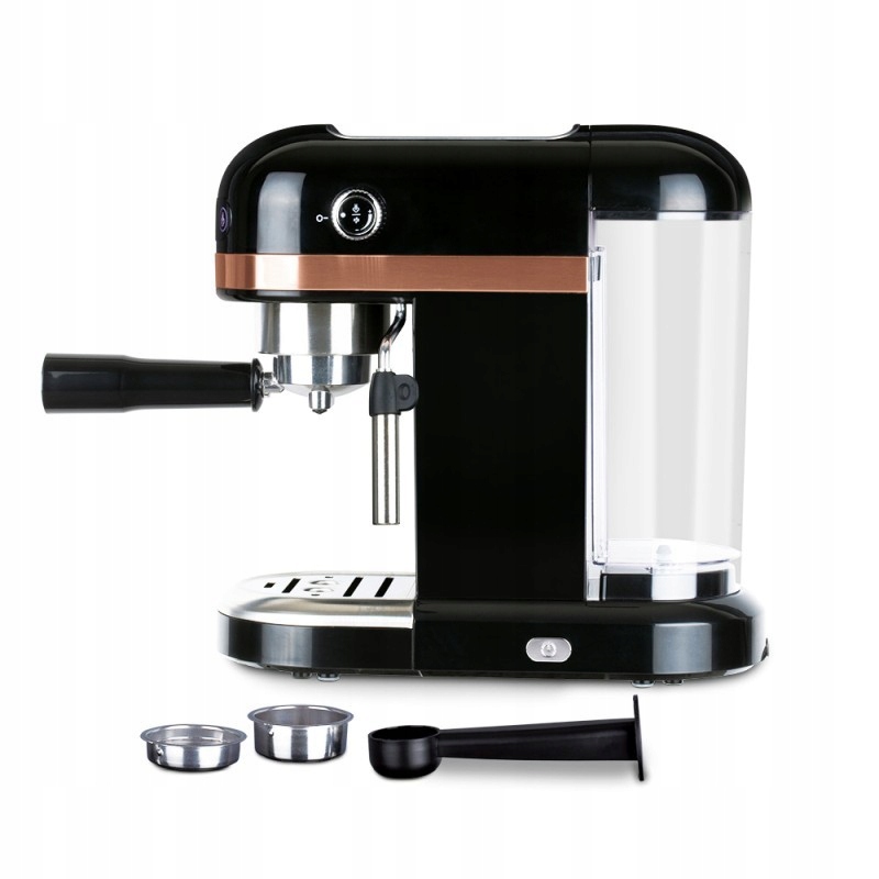 BERLINGERHAUS Pákový kávovar na espresso s LED displejom Black Rose Collect