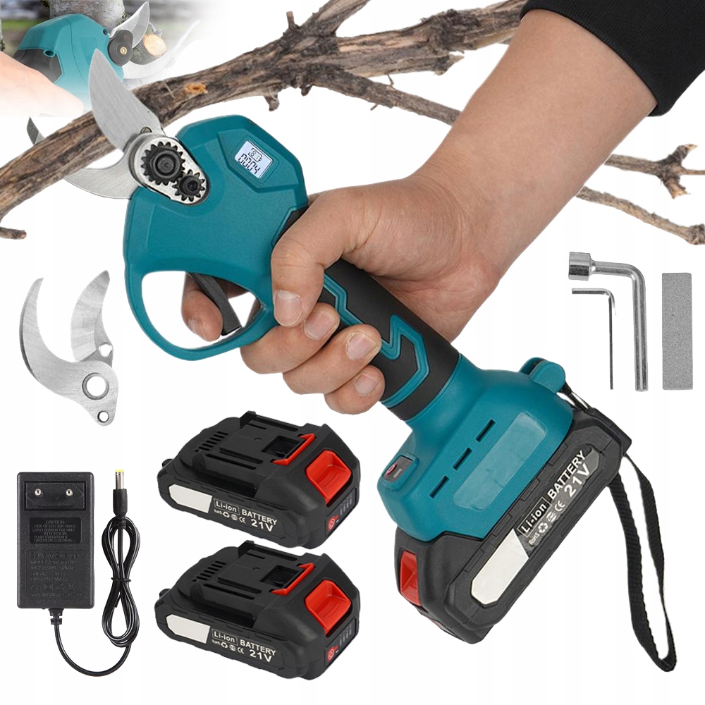 Zahradní nůžky Pohodlné, Výkonné, 120 W Až Do 25 MM