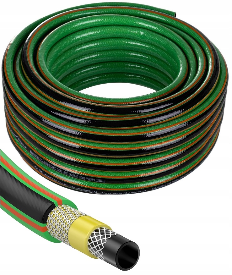 

Wąż Ogrodowy 3/4" 20m 5 Warstw Premium Schmith
